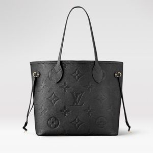 Black Luis Vuitton Neverfull MM